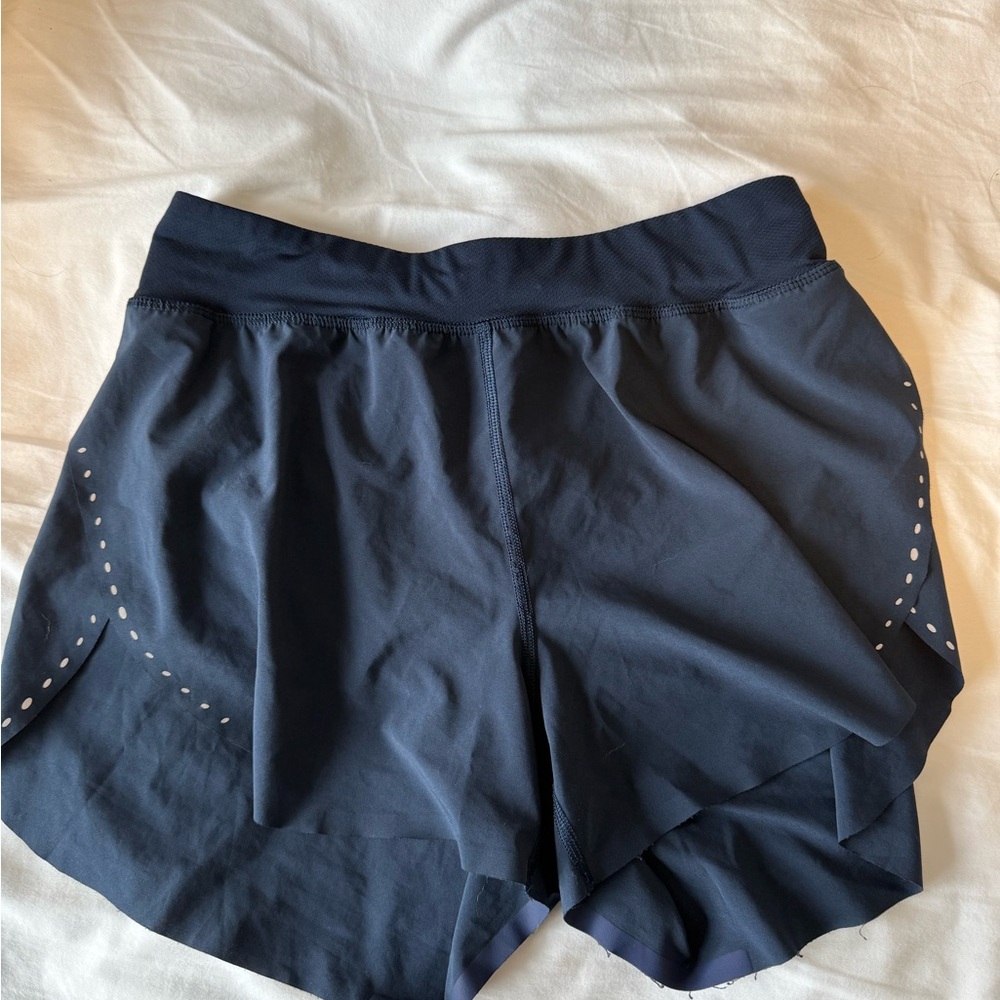 Lululemon Athletica Dark Blue Athletic Shorts